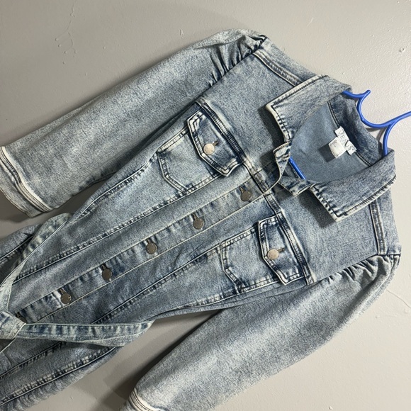 Venus Cool Wash Button-Up denim dress size small used in a good condition - Picture 9 of 10